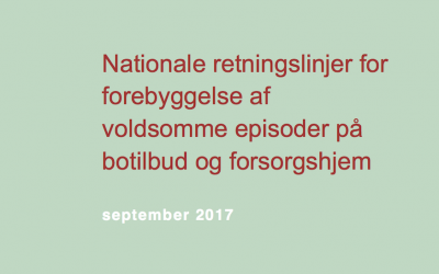 Høring: forebyggelse af voldsomme episoder på botilbud