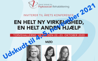 En helt ny virkelighed, en helt anden hjælp: Konferencen er udskudt til 4.-5. november 2021