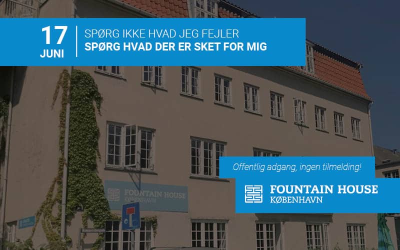 Event på Østerbro 17. juni: Spørg ikke hvad jeg fejler – spørg hvad der er sket for mig